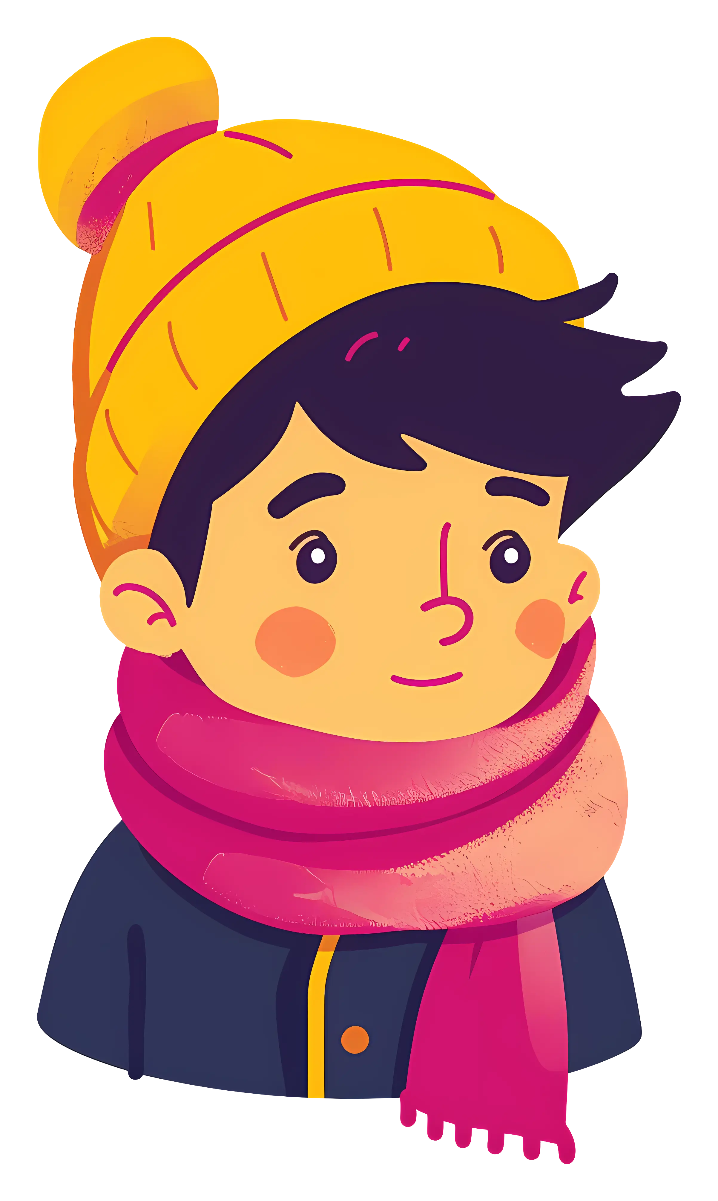 Boy in Winter Clothing