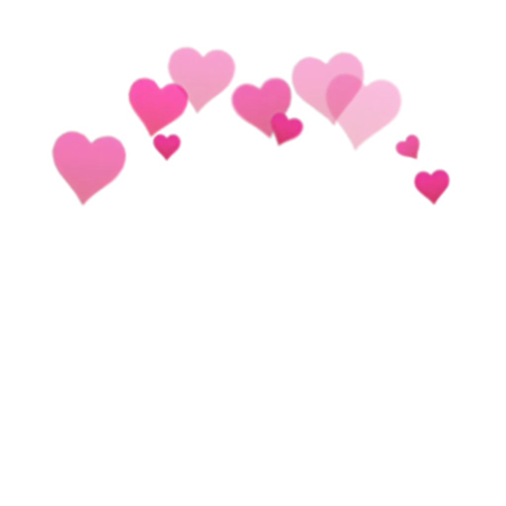 Pink Heart Shapes for Romantic Celebration