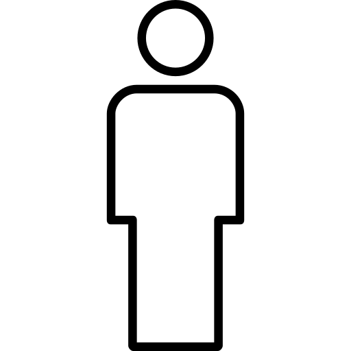 Simple Stick Figure Icon