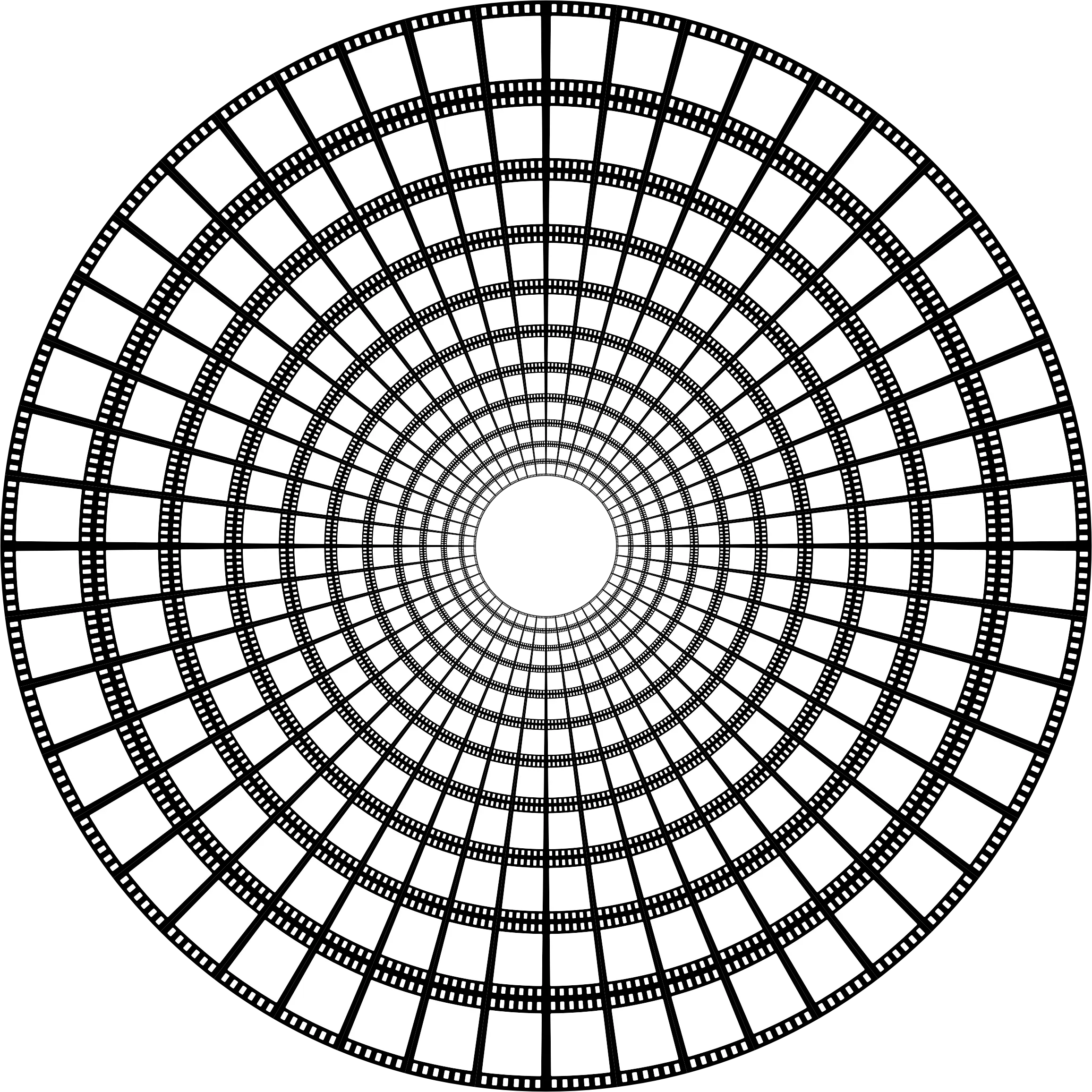 Spiral Grid Pattern