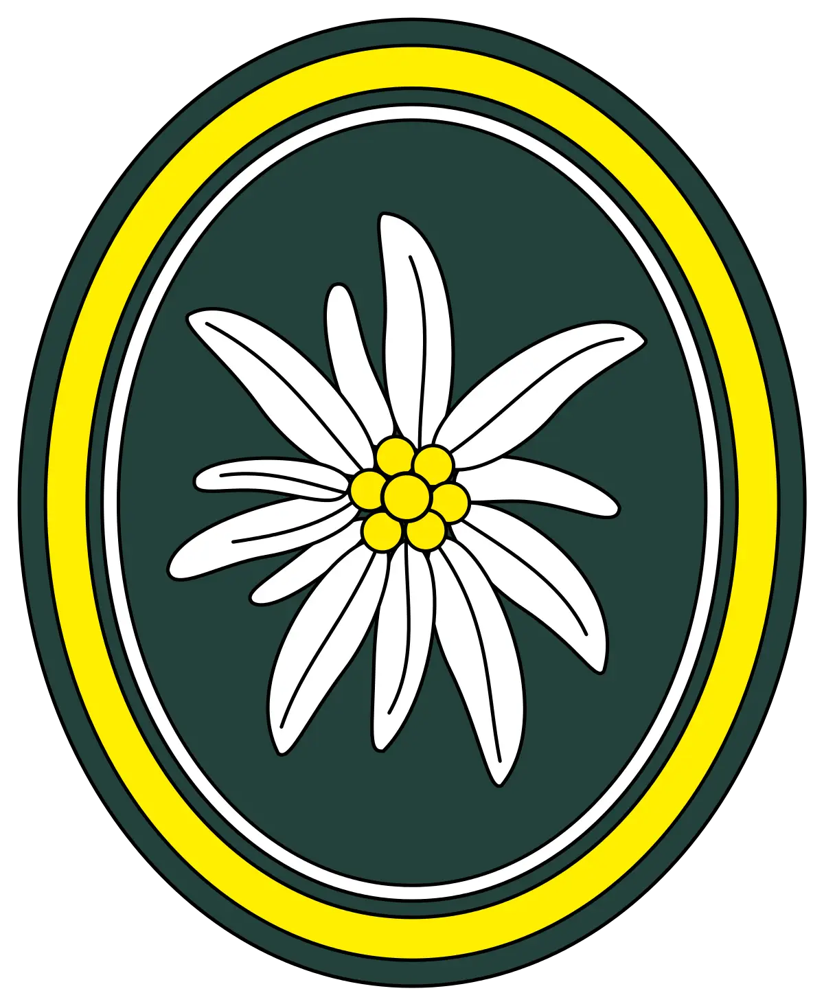 Edelweiss Flower Emblem