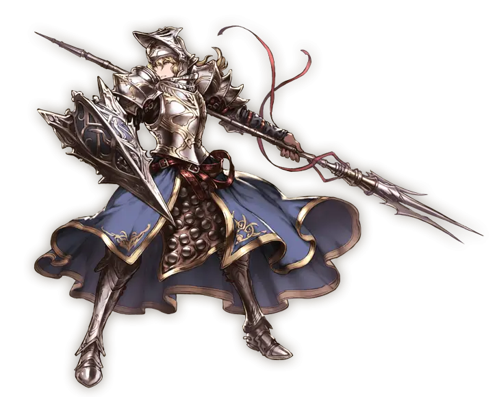 Armored Knight with Spear