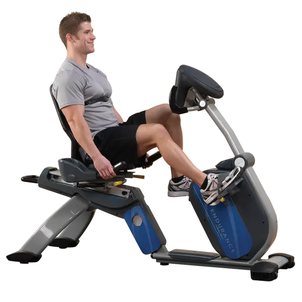 Man Using a Fitness Exercise Bike