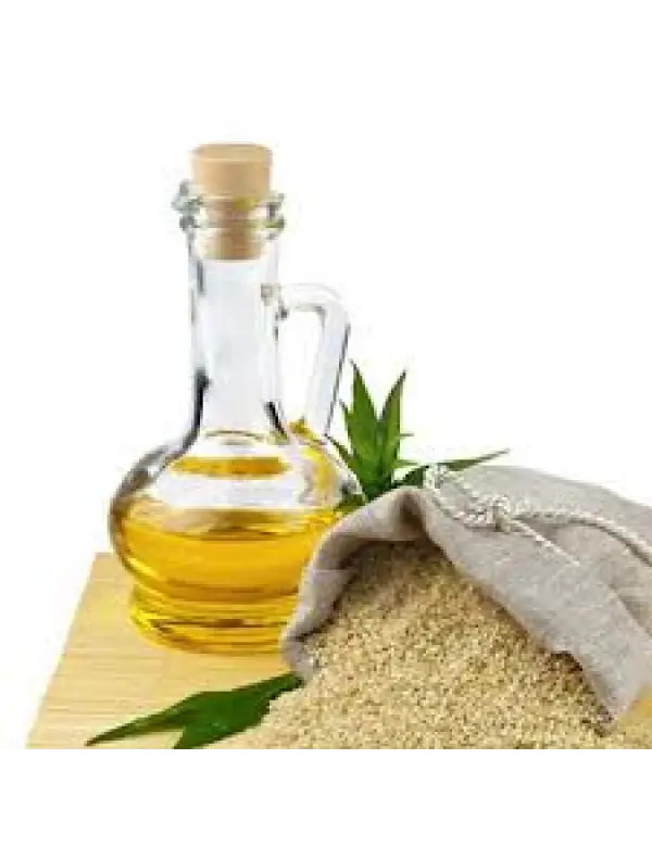 Oil Bottle with Seeds