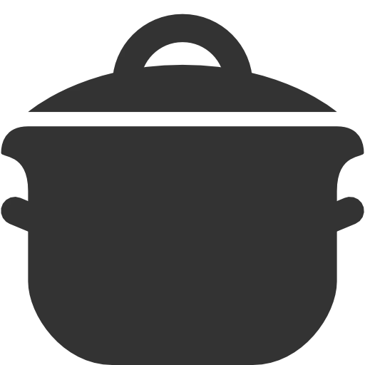 Cooking Pot Silhouette for Kitchen Themes