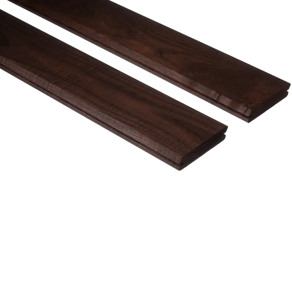 Dark Wooden Planks for Construction and Design