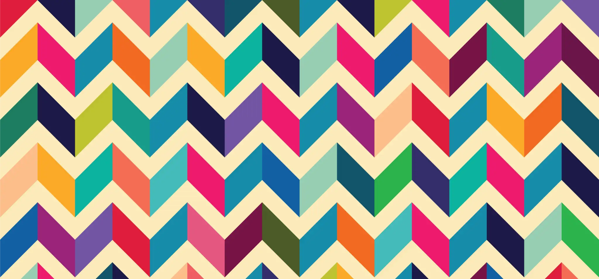 Colorful Chevron Pattern