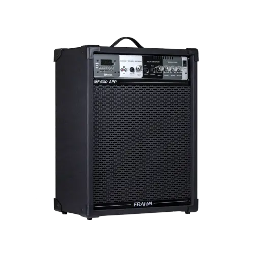 Black Amplifier for Music and Audio Equipment