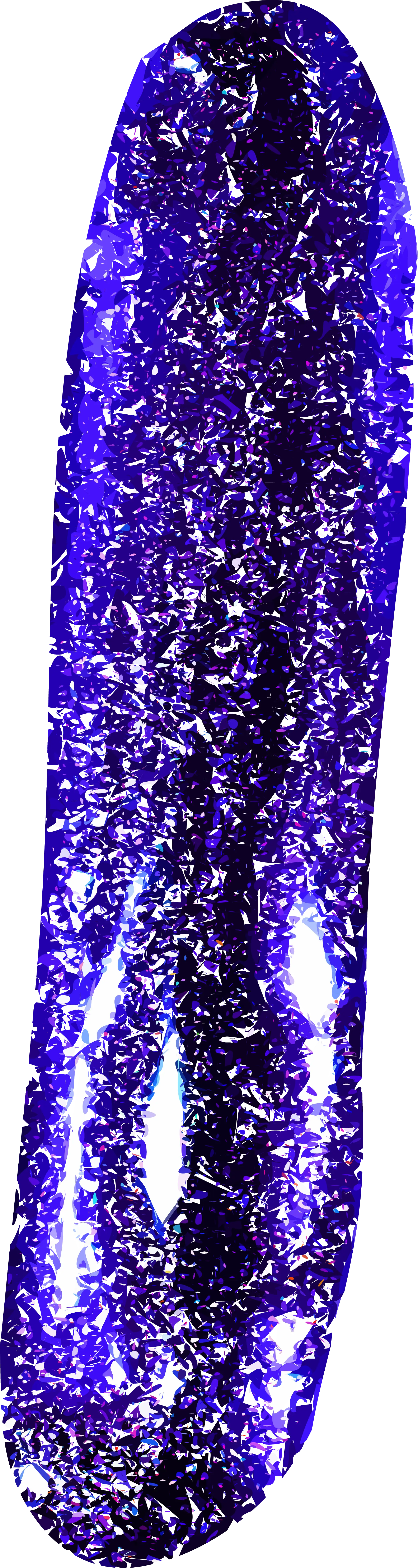 Shiny Blue Glitter