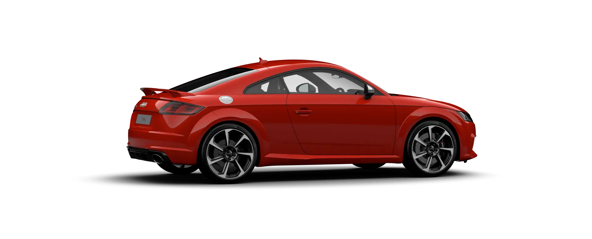 Red Sporty Car Side View