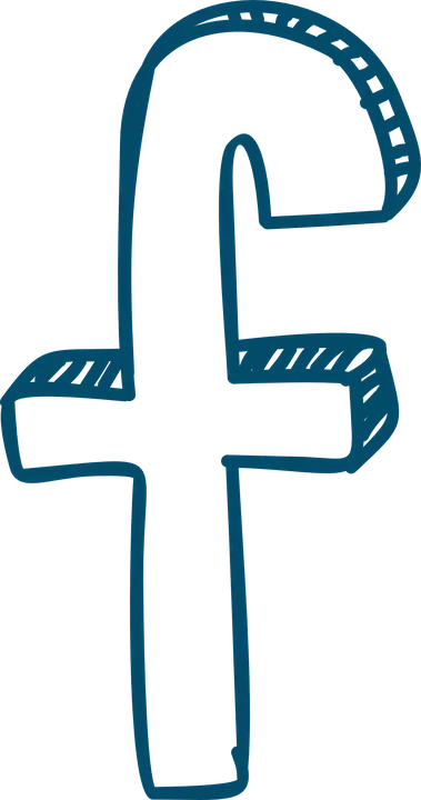 Hand-drawn Facebook Logo