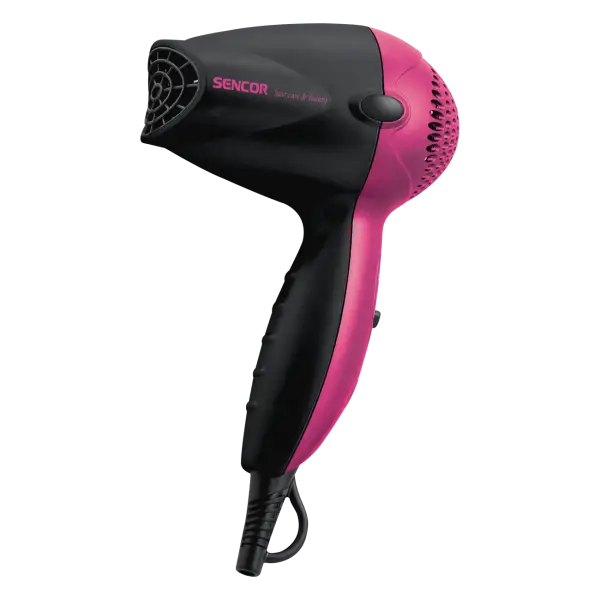 Pink and Black Hair Dryer Appliance