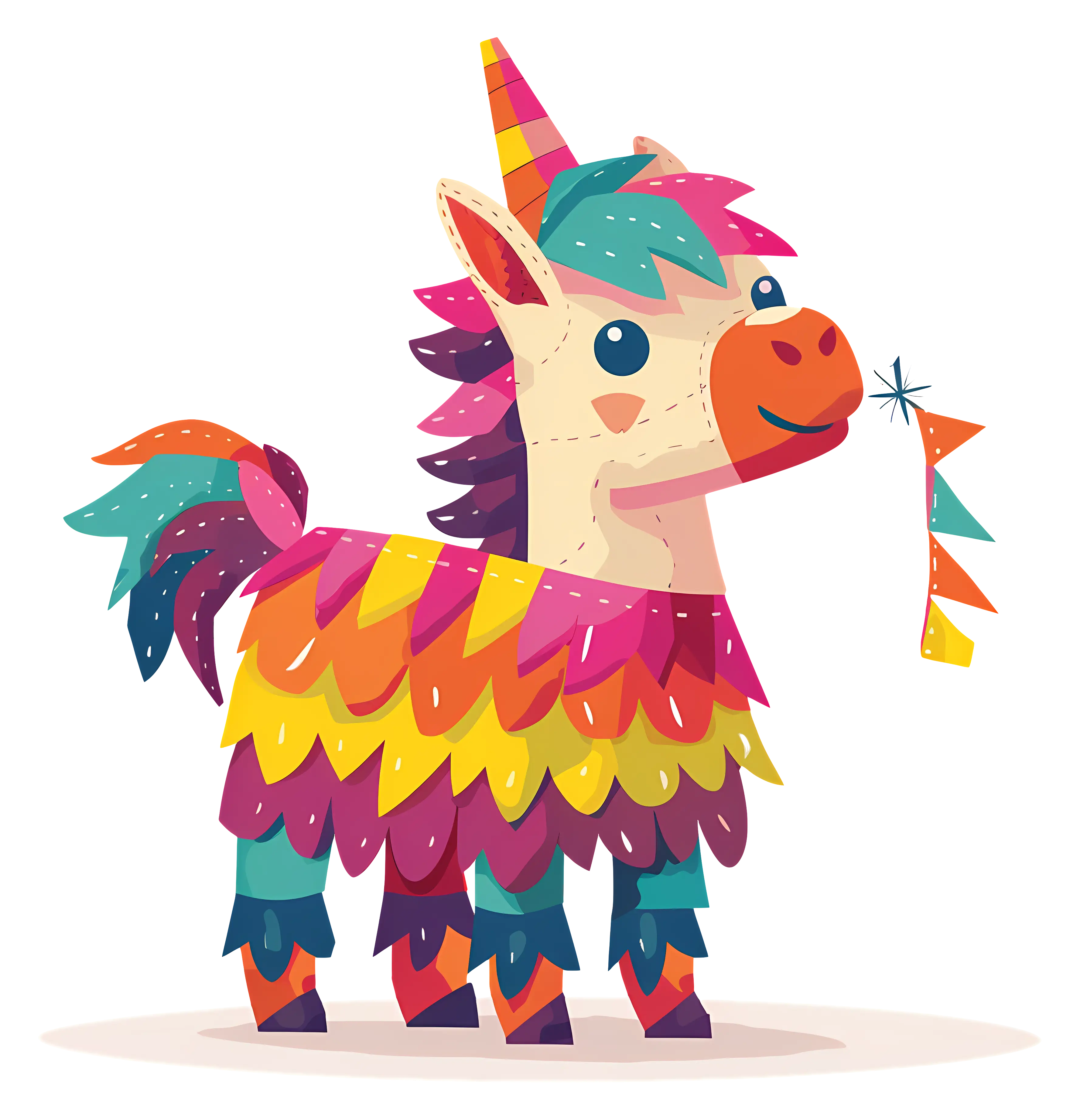 Colorful Unicorn Piñata