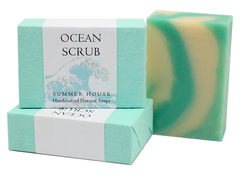 Handcrafted Ocean Scrub Soap