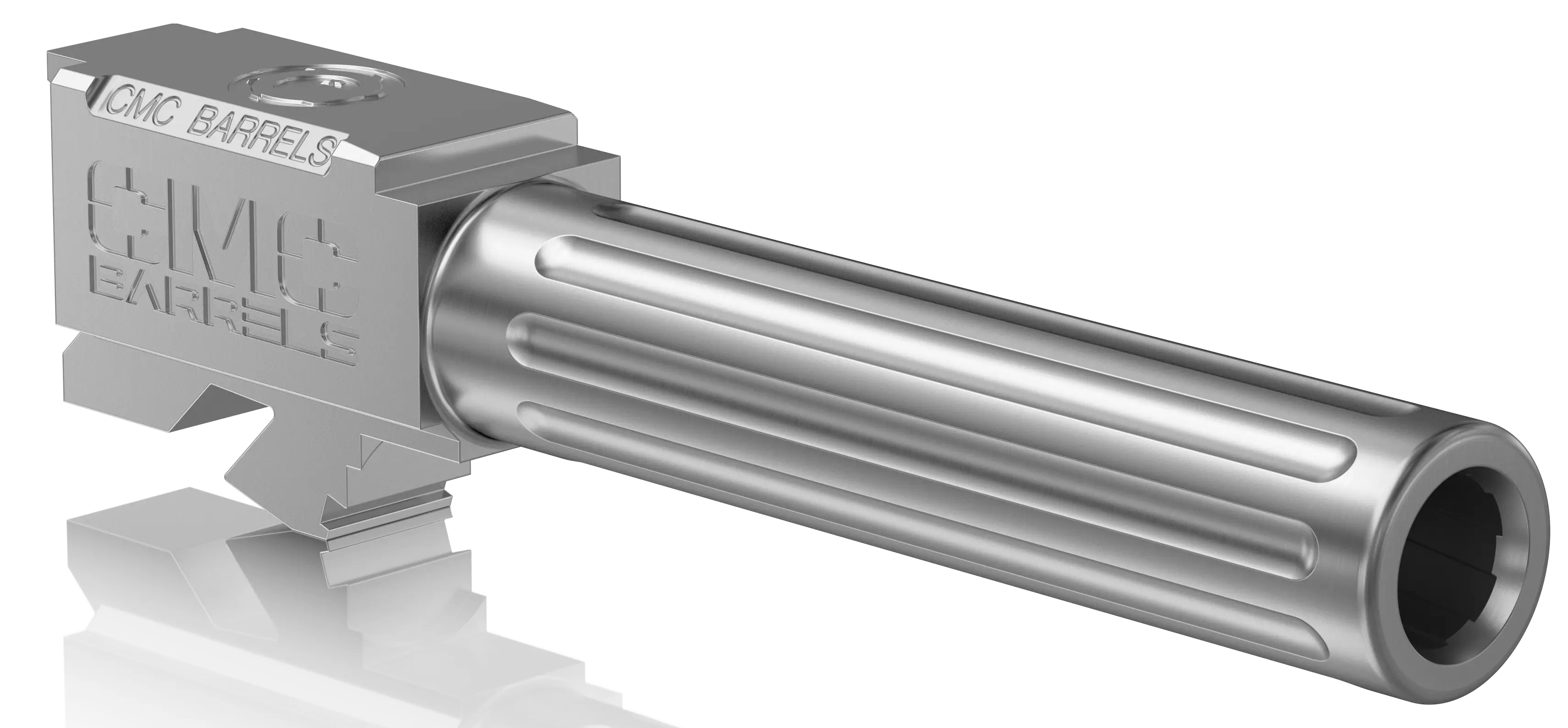 Silver Gun Barrel for Firearms