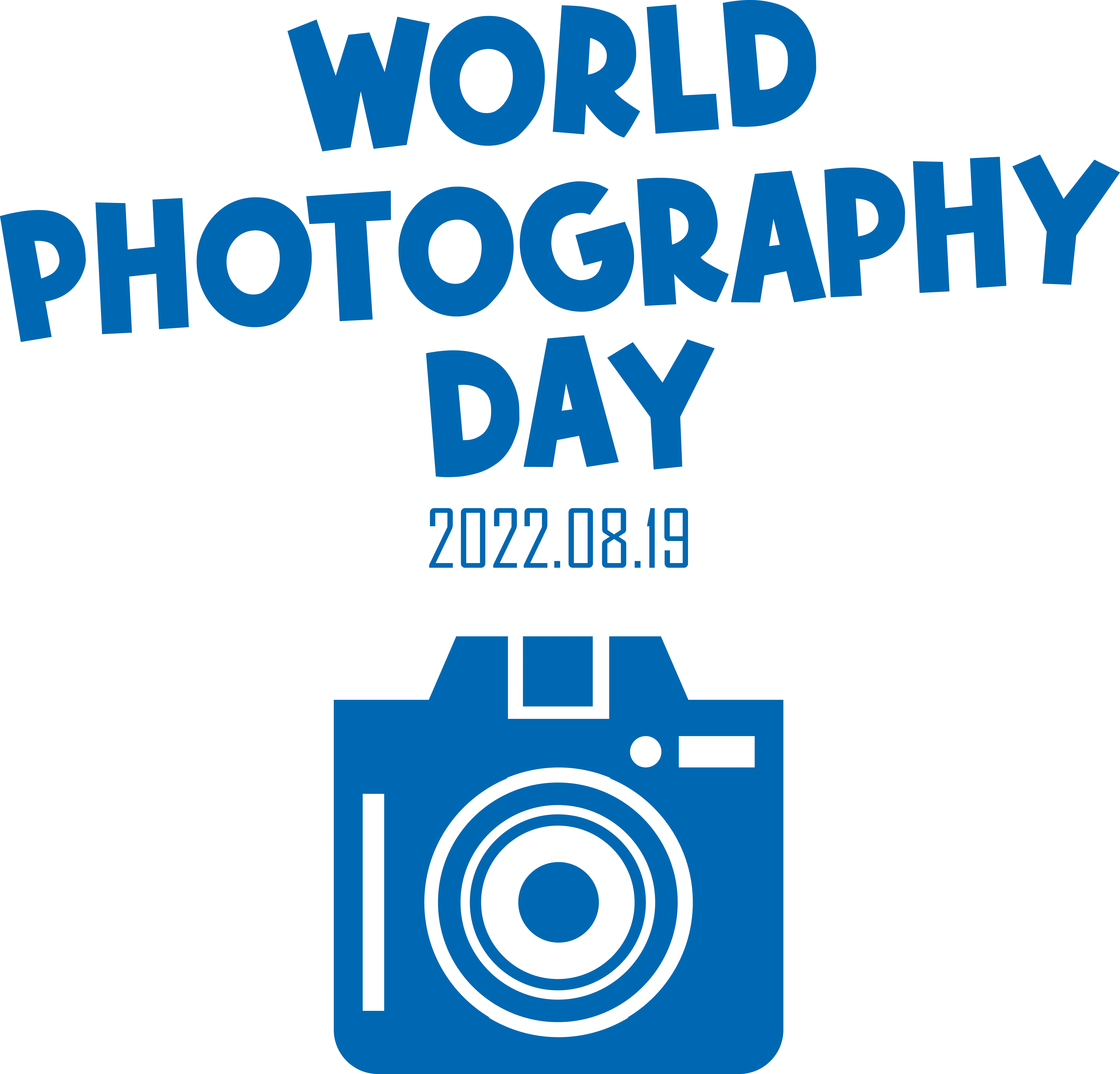 World Photography Day Logo 2022 Design