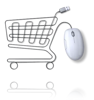 Shopping Cart with Mouse and USB