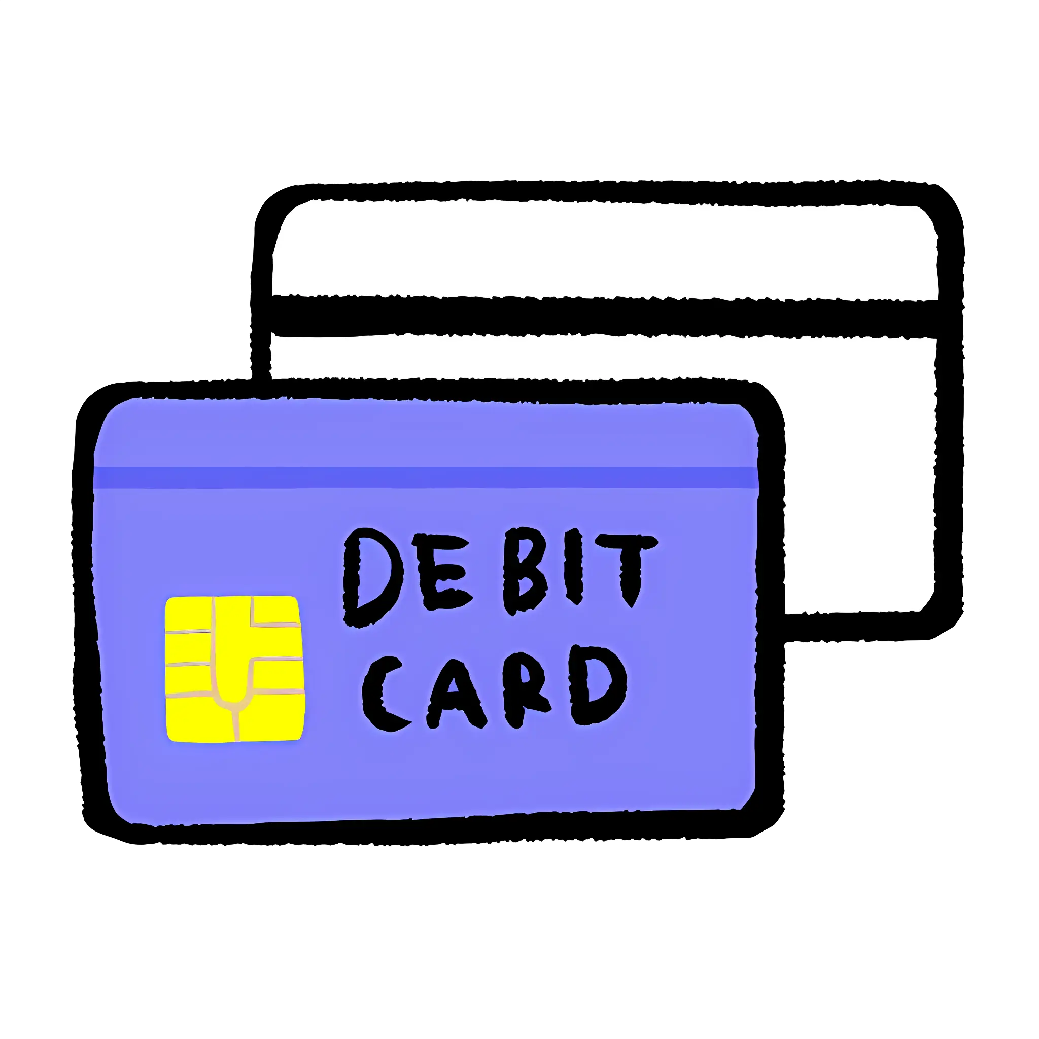 Illustration of a Debit Card