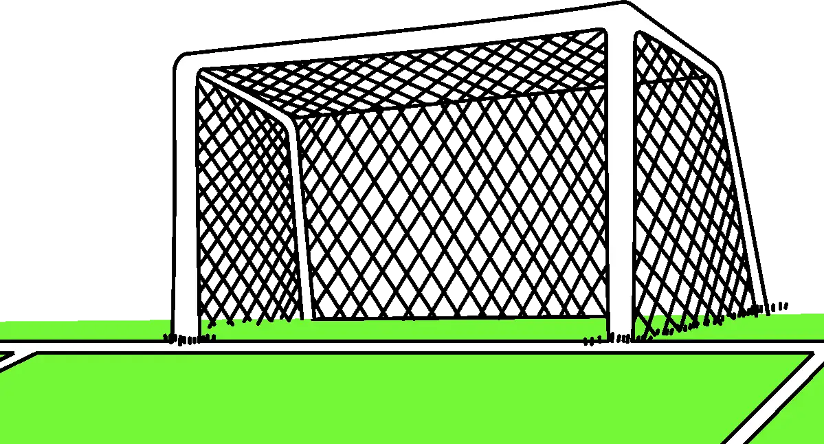 Soccer Goal Illustration
