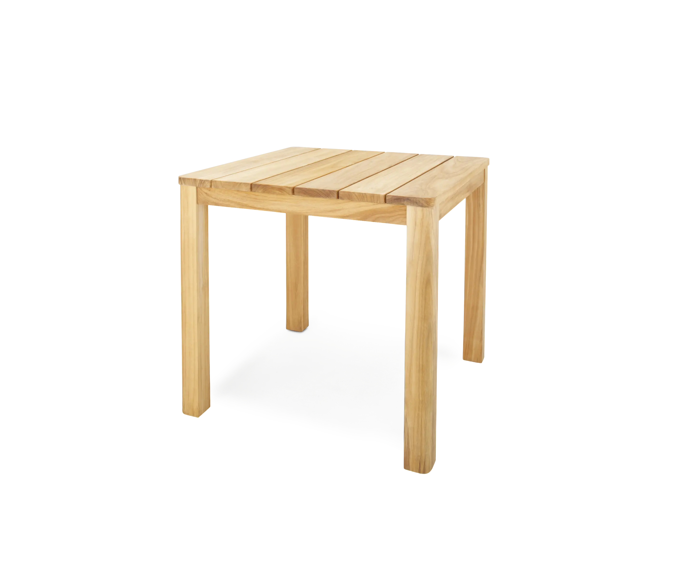 Simple Wooden Square Table