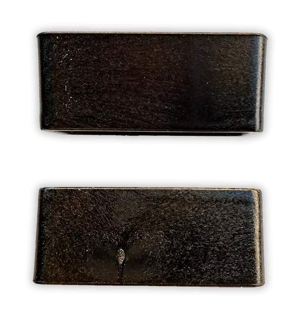 Rectangular Black Wooden Blocks