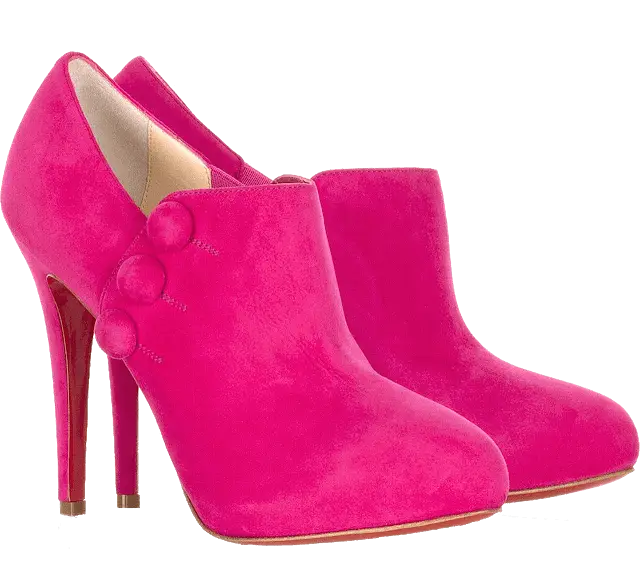 Stylish Pink High Heeled Shoes