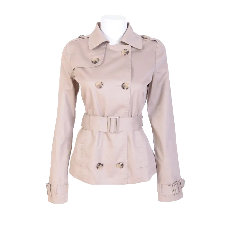 Stylish Beige Trench Coat