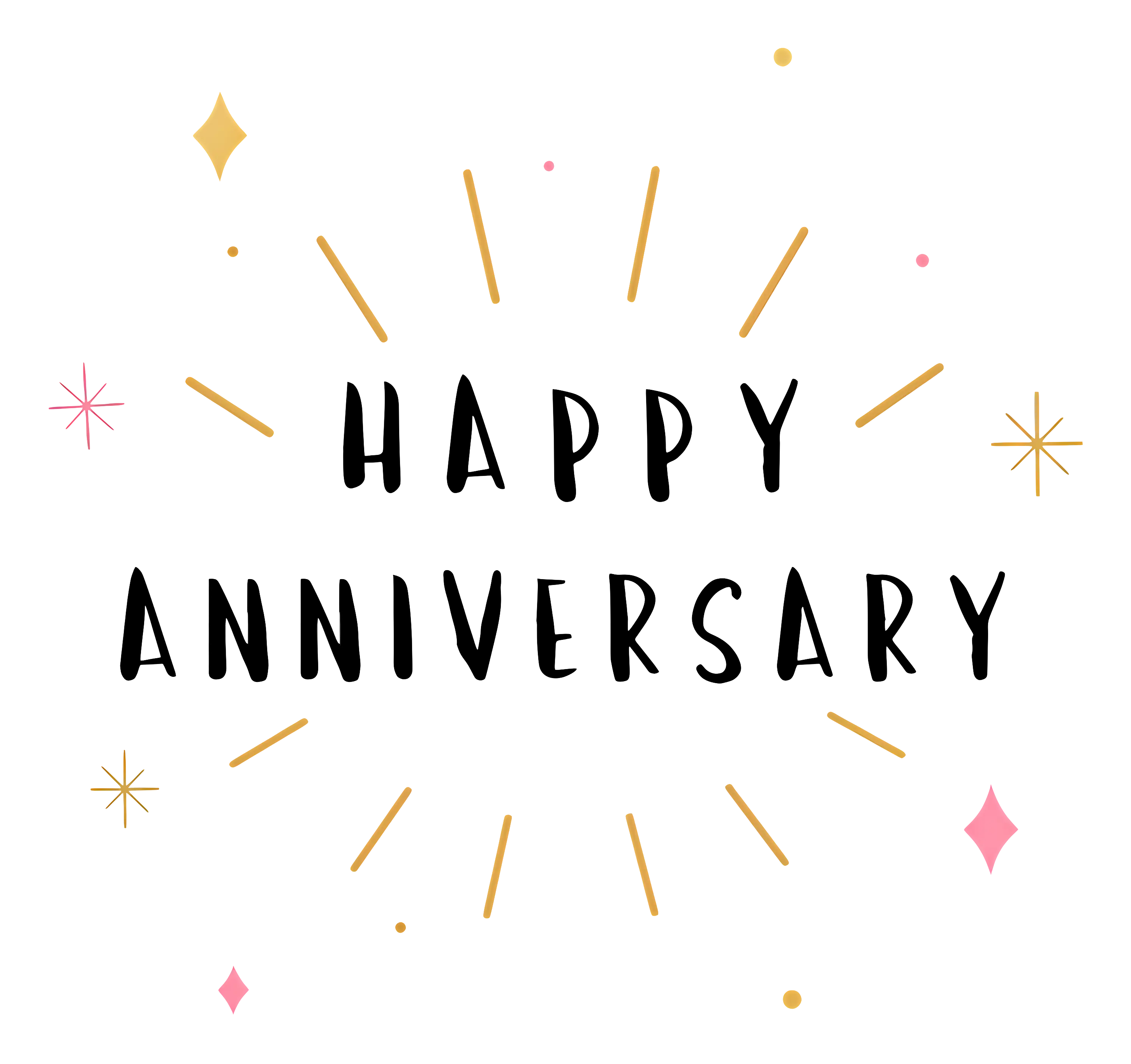 Happy Anniversary Celebration Text