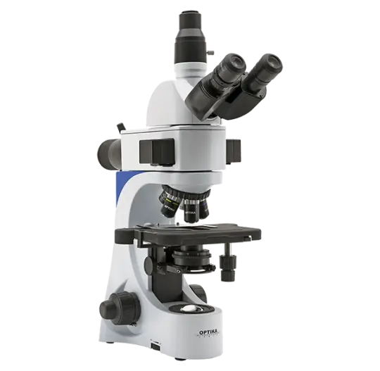 White Laboratory Microscope