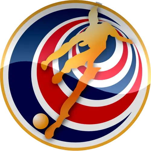 Soccer Logo with Player Silhouette