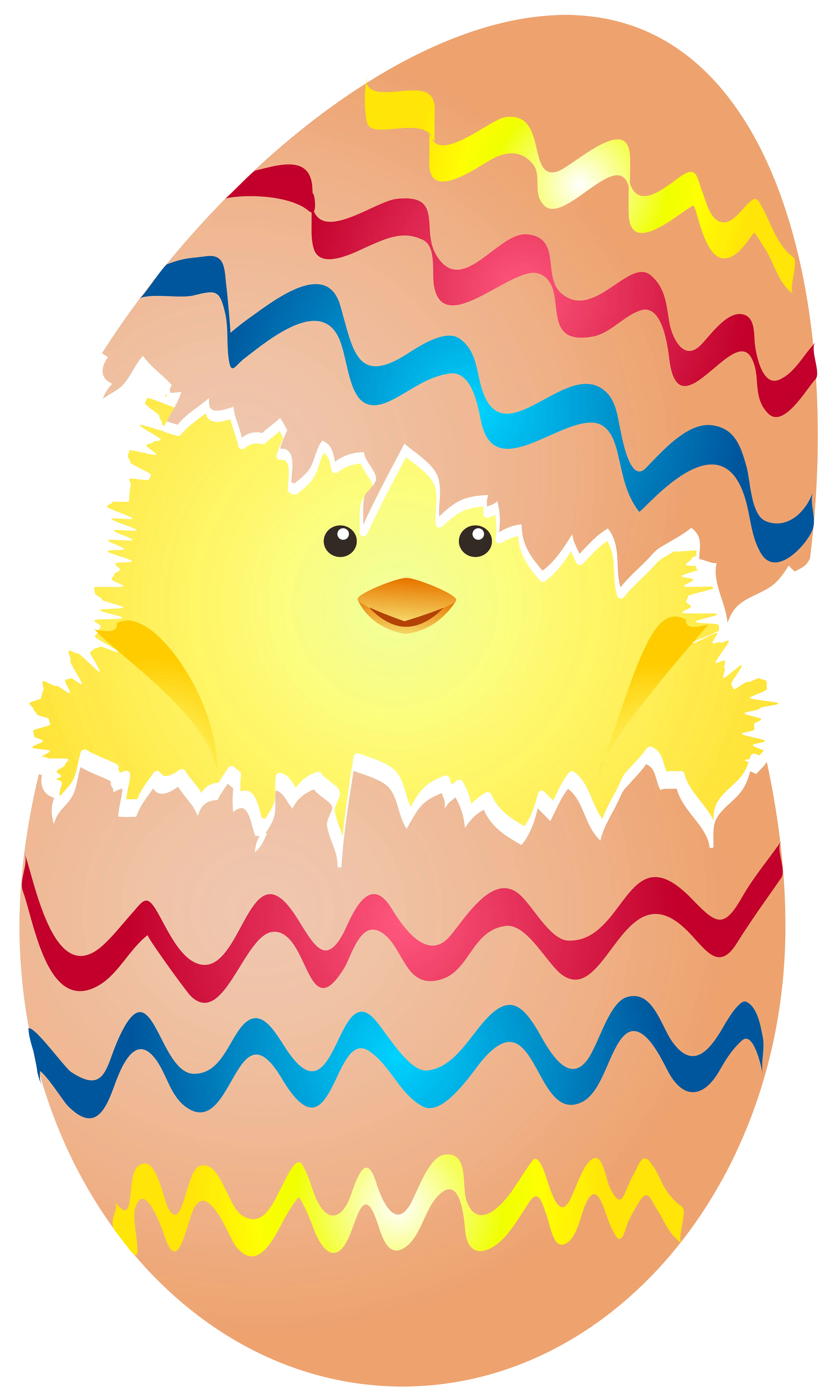 Easter Chick Hatching from Egg