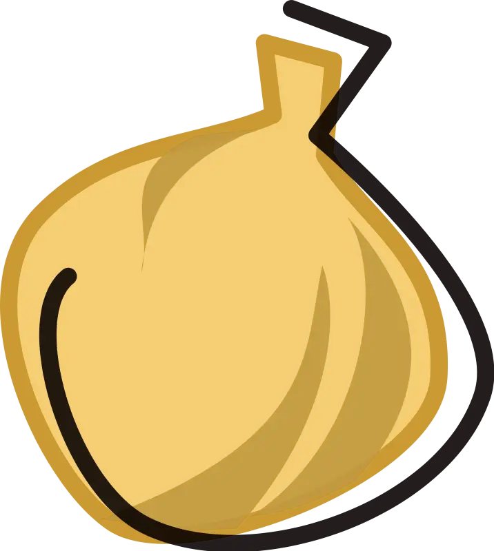 Cartoon Style Sack Illustration