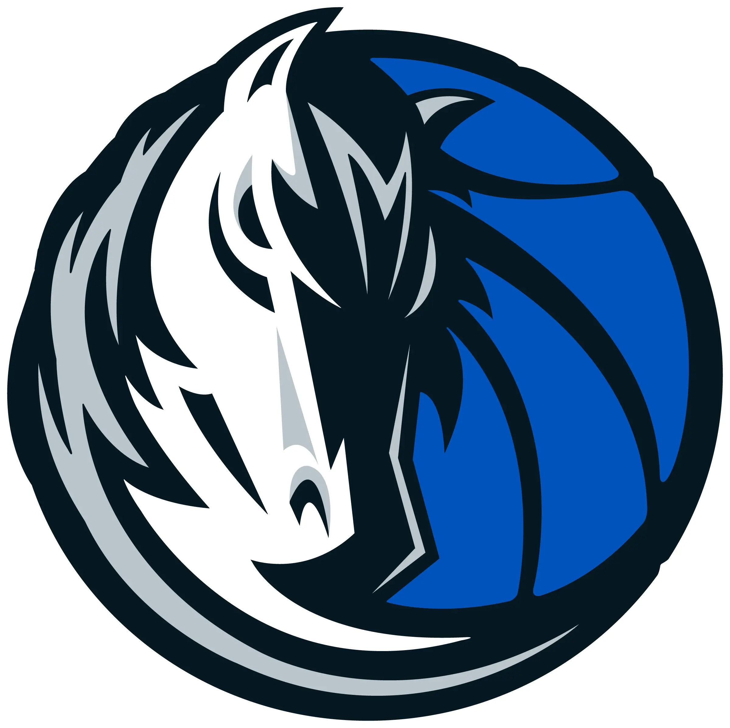 Horse and Basketball Logo Design