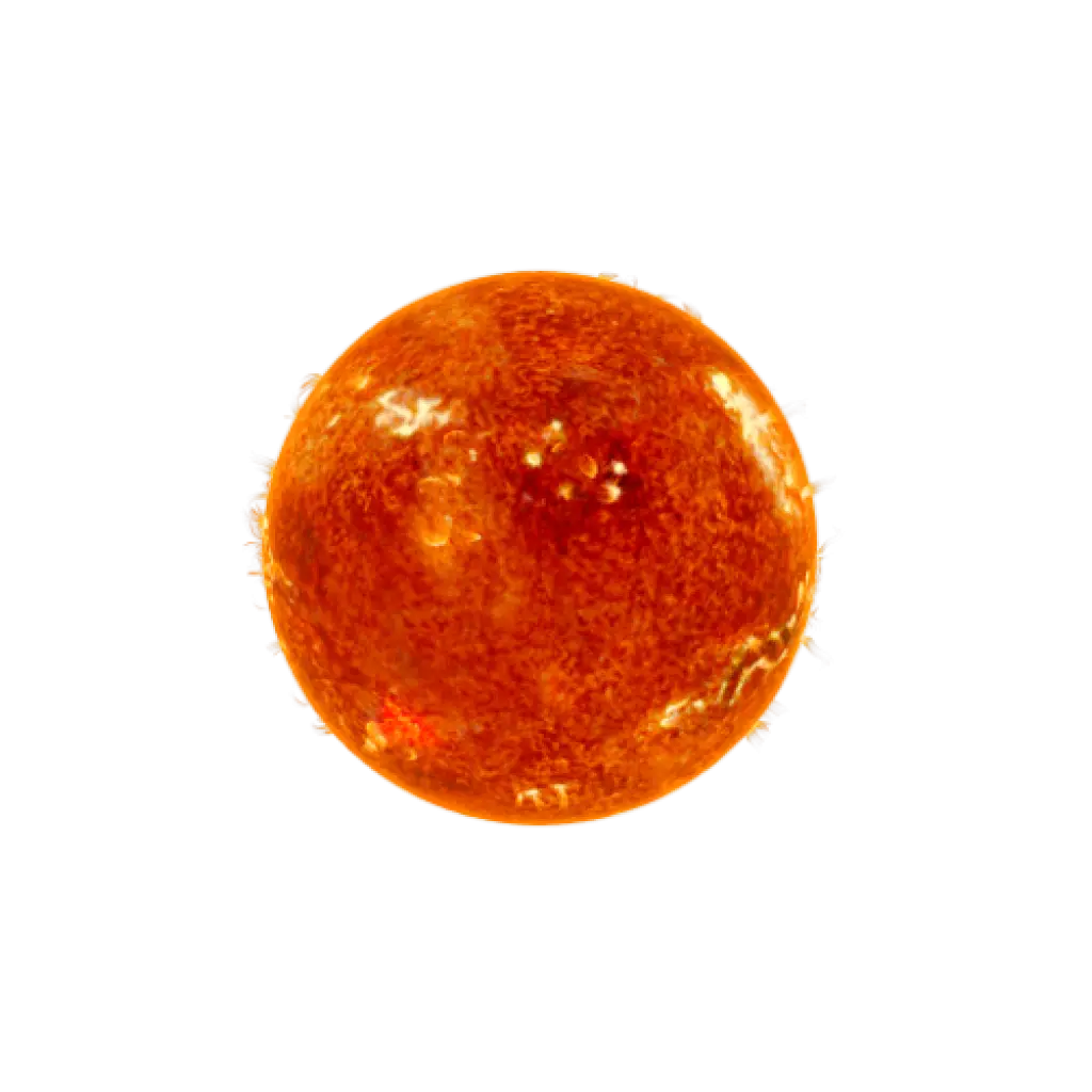 Shiny Orange Sphere