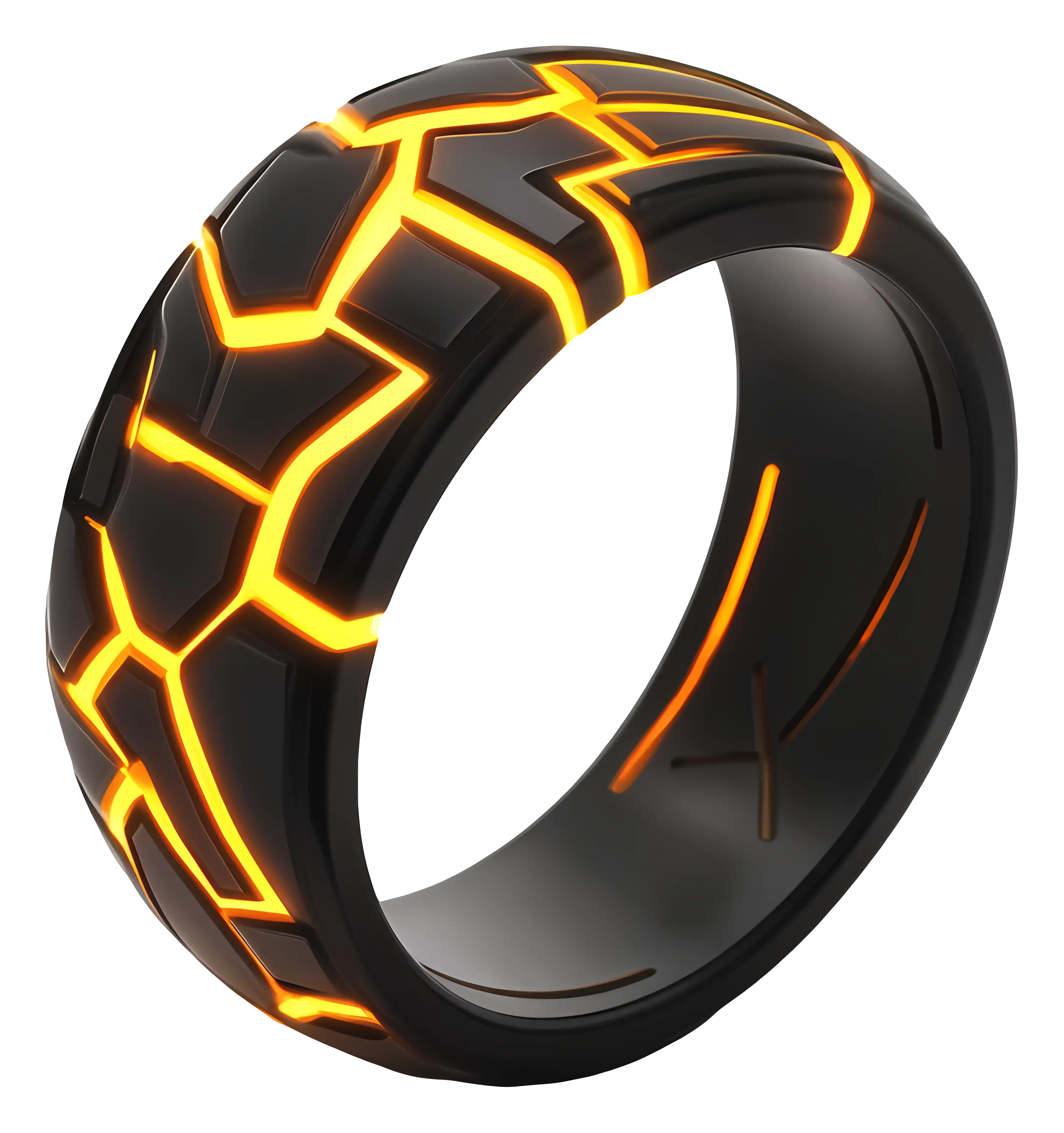 Futuristic Glowing Ring