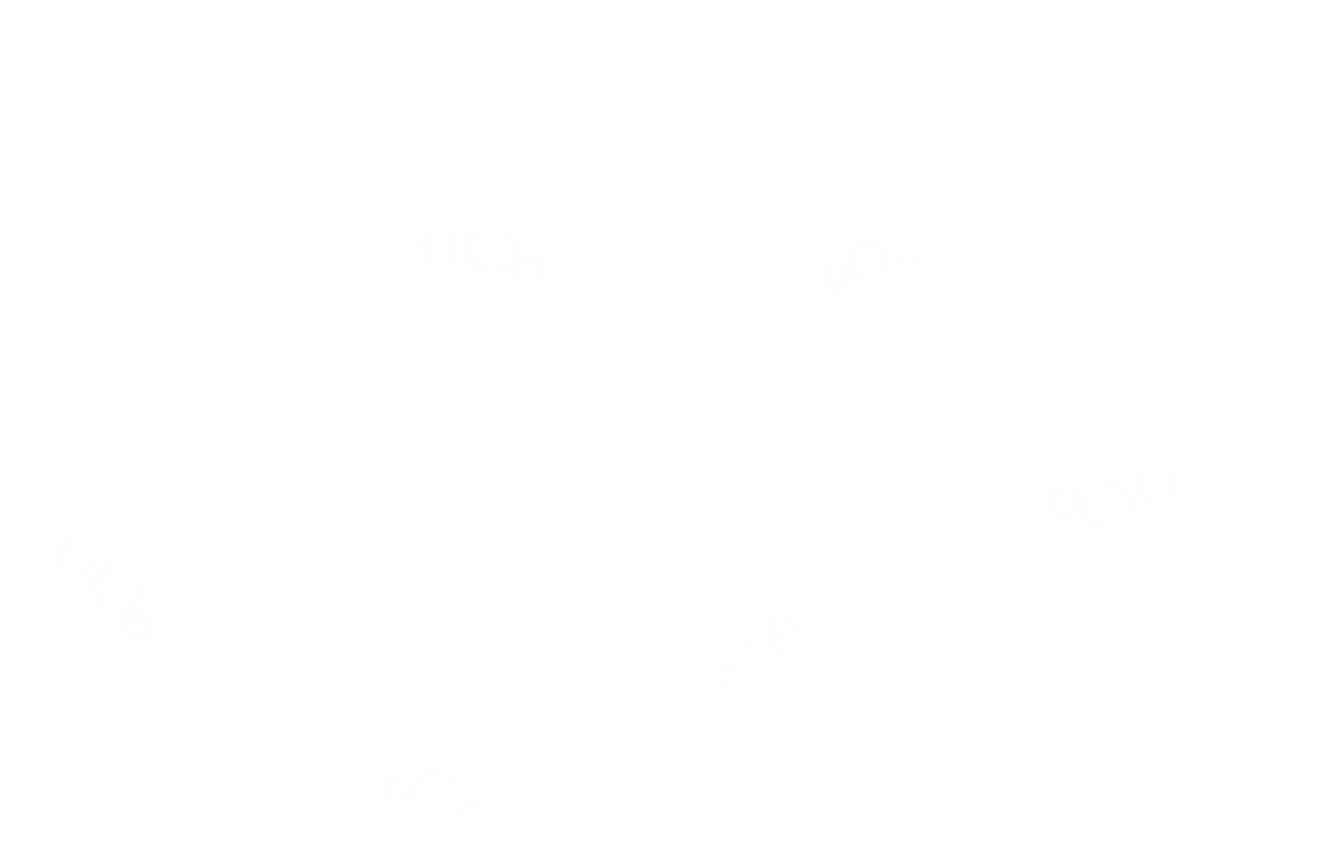 White Abstract Texture on Transparent Background