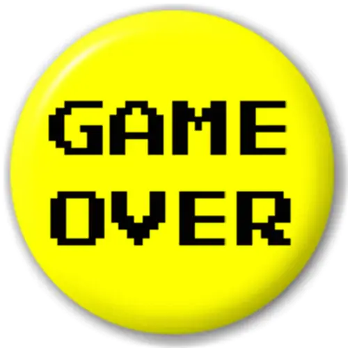 Game Over Button for Video Games