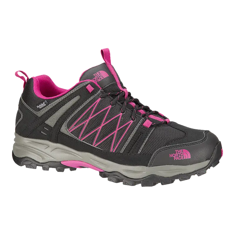 Black and Pink Sports Shoe for Activewear