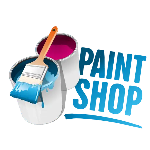 Paint Cans and Brush for Art Projects