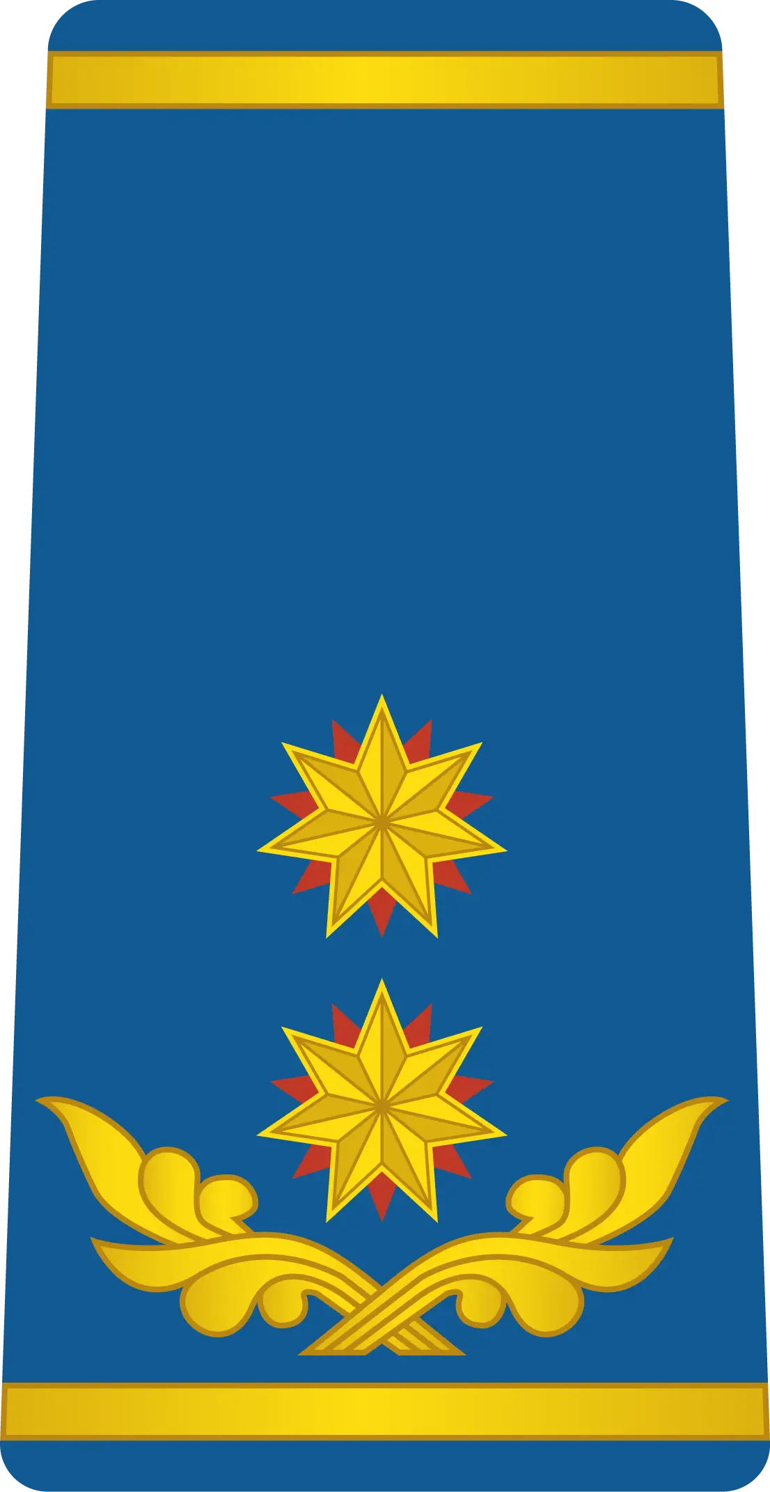 Military Epaulette with Stars