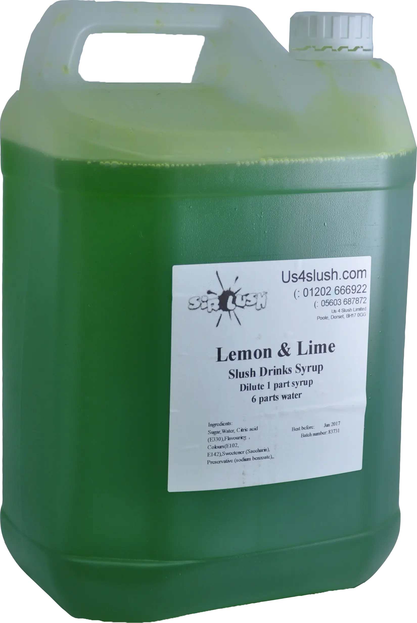Lemon &amp; Lime Slush Syrup