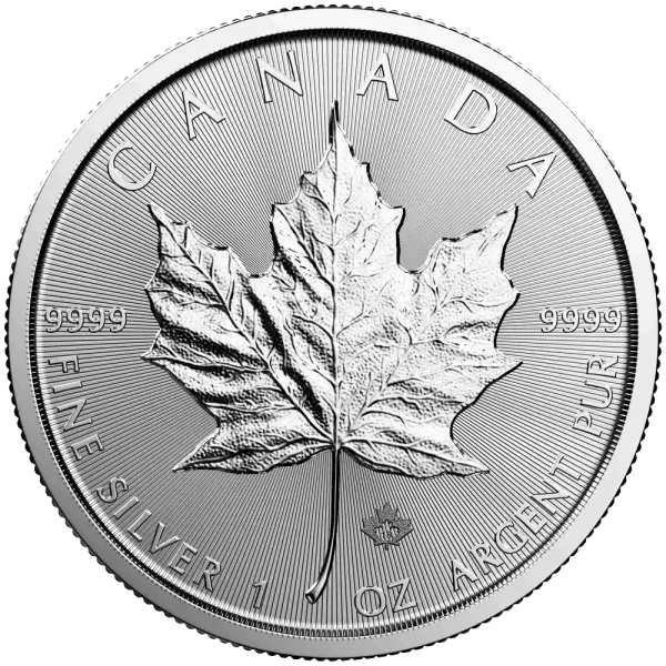 Canadian Maple Leaf Silver Coin