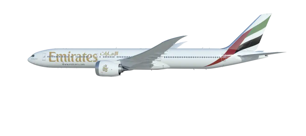Emirates Airplane for Commercial Flight