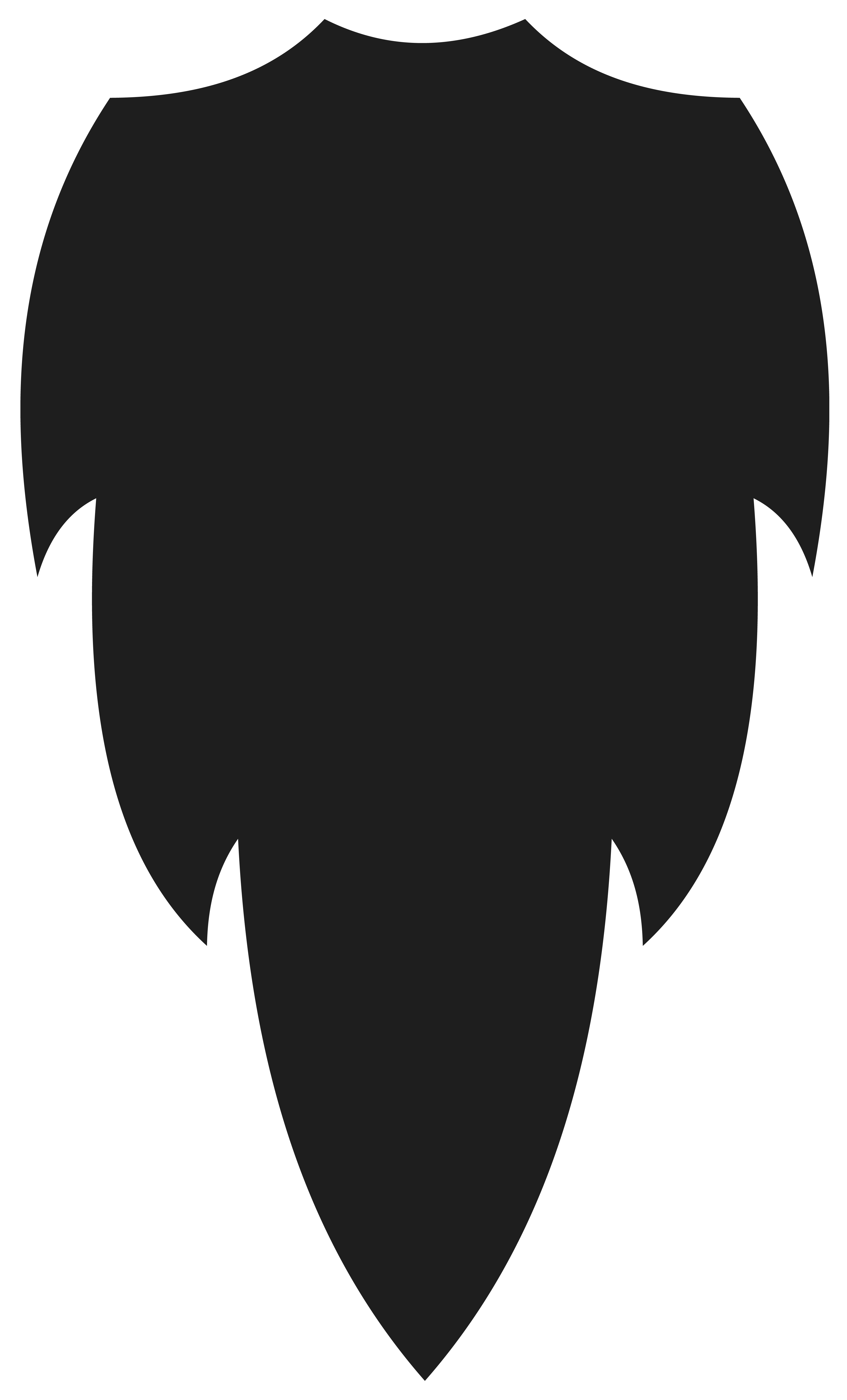 Black Shield Silhouette Symbol