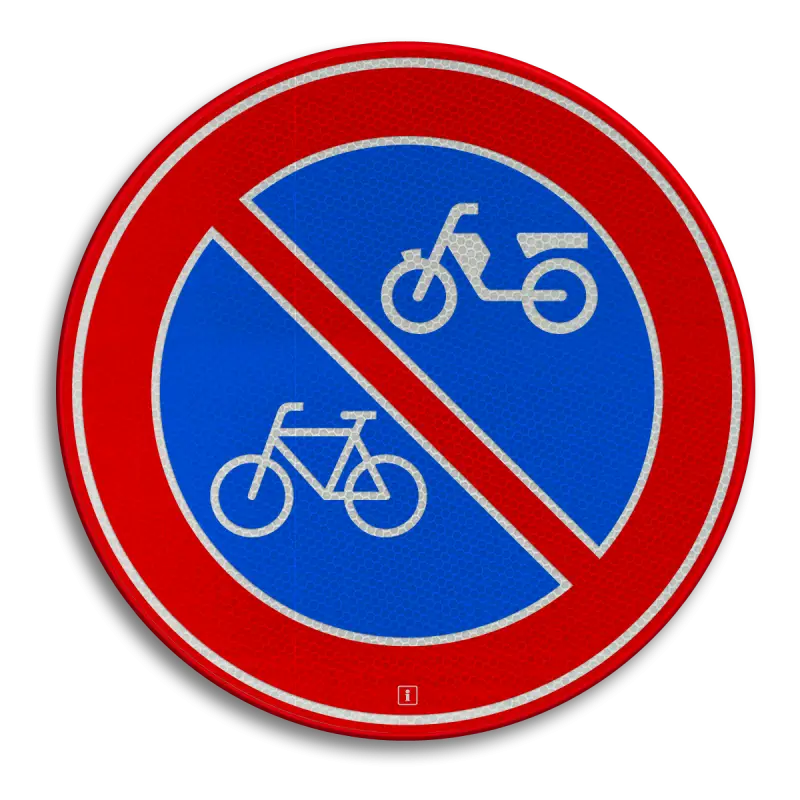 No Bicycles and Motorcycles Traffic Sign
