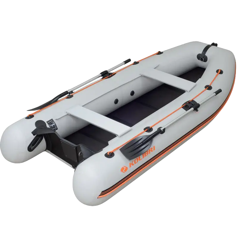 Gray Inflatable Boat for Water Adventures