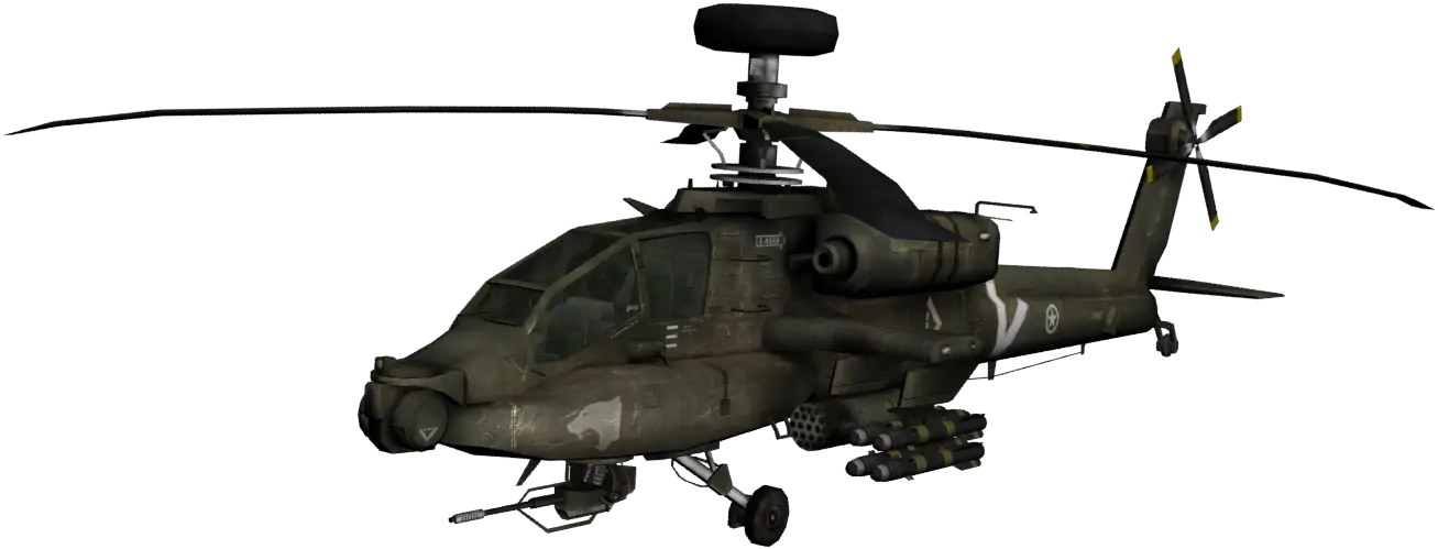 Tactical Gray Military Helicopter