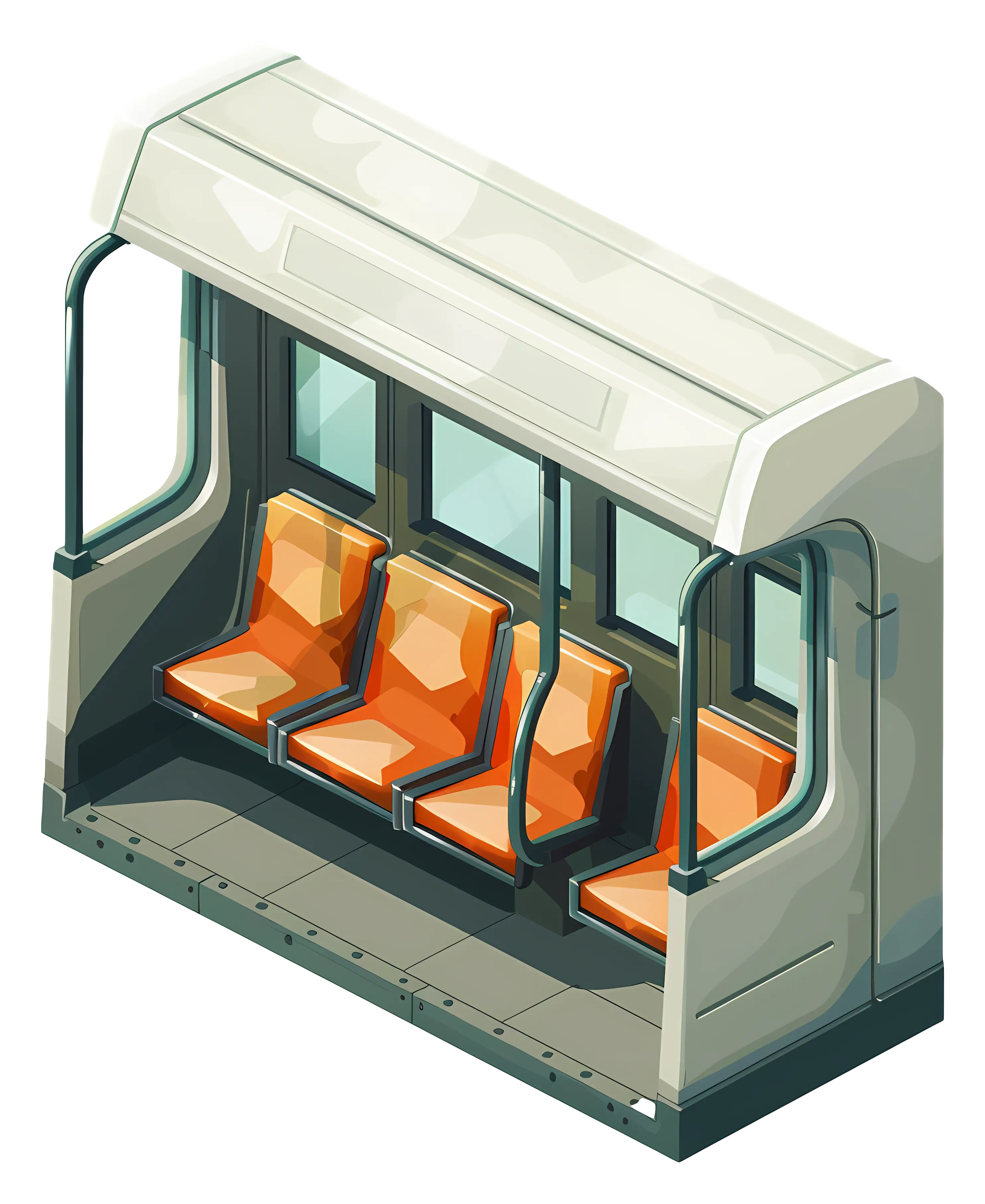 Subway Seats in Public Transport