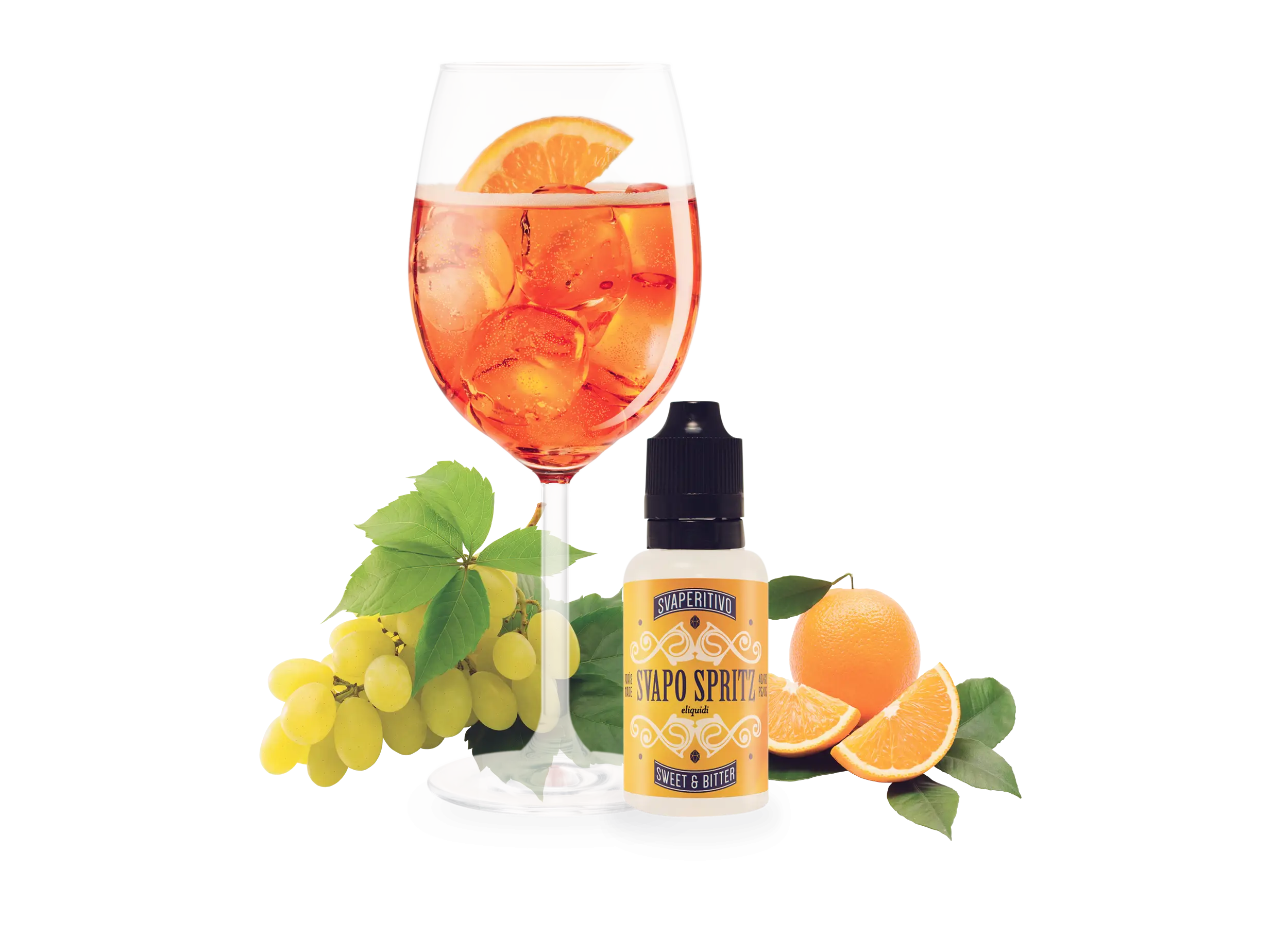 Refreshing Orange Drink with Fruits