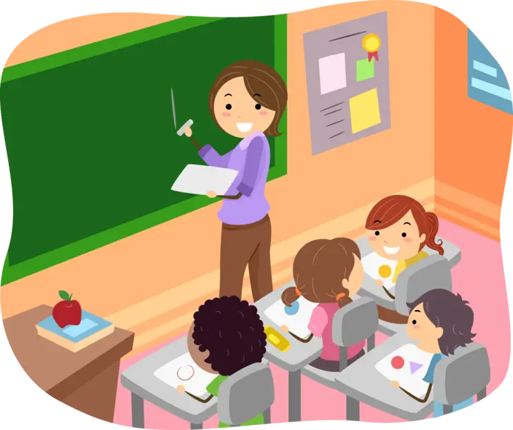 Classroom Education Scene